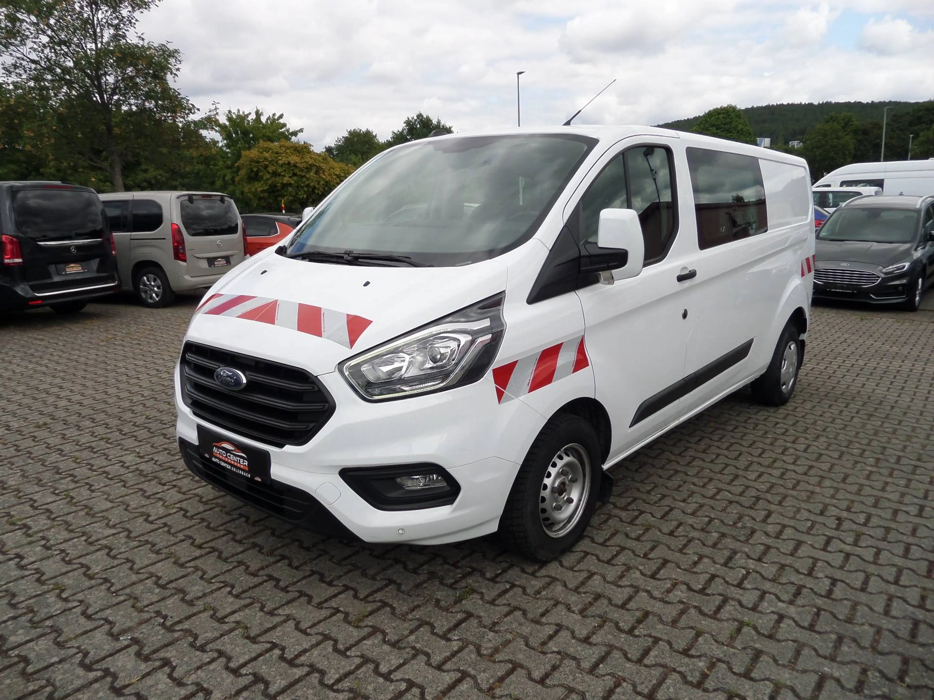 Ford Transit Custom 300 L2+doppel Kabine 5-Sitzer+Regale+Klima+Standhzg+PDC+SHZ+Tempomat+1.Hand — photo 3