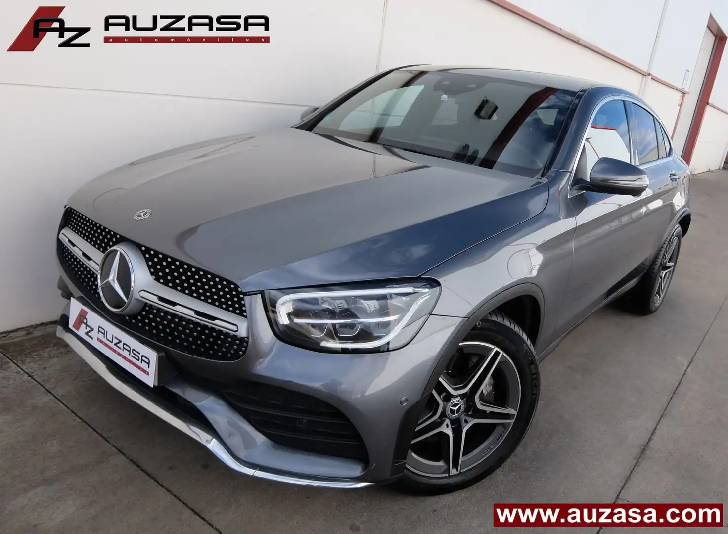Mercedes-Benz GLC 300 Coupé 300de 4Matic Gris - 1