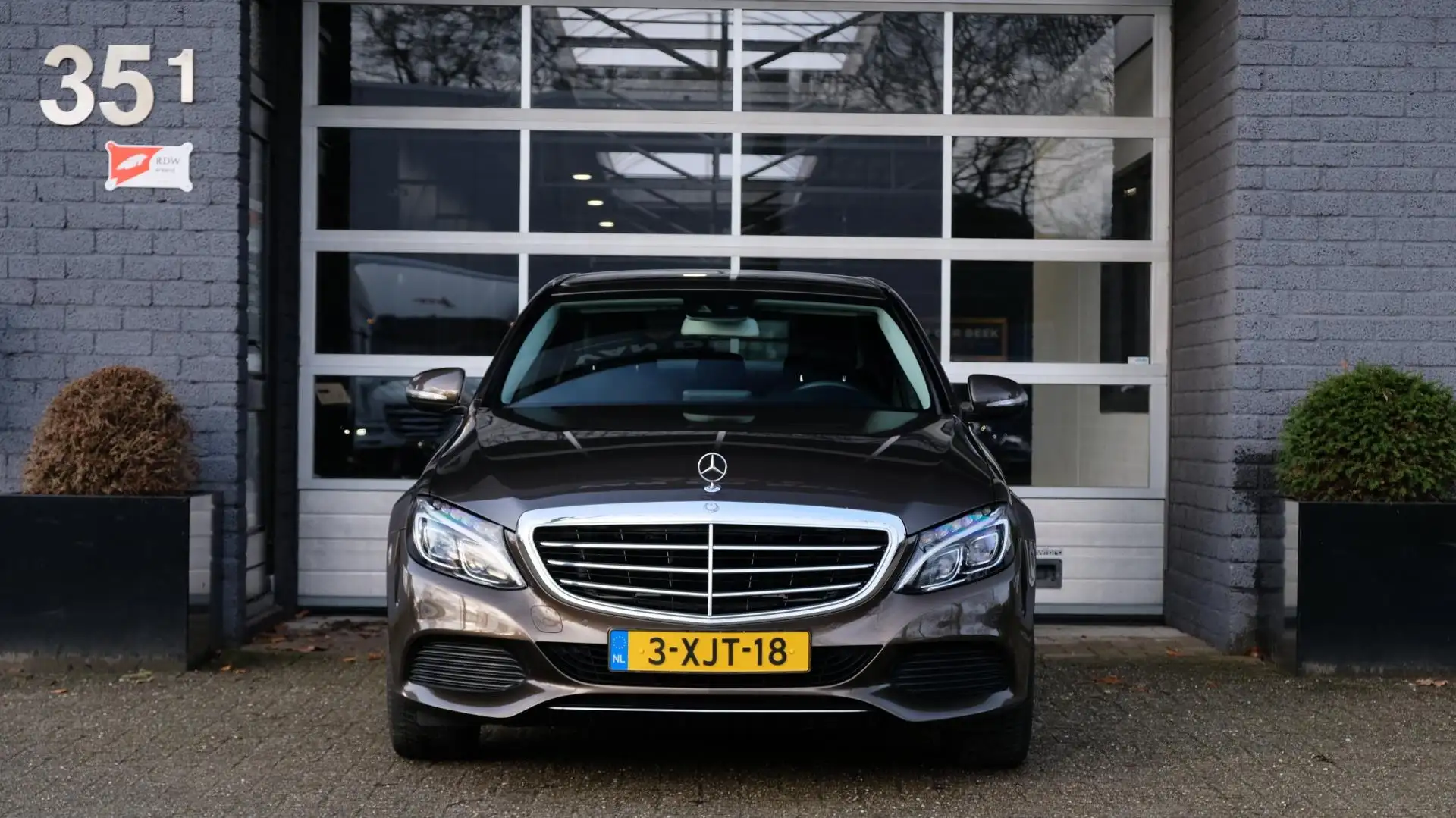 Mercedes-Benz C 180 Ambition Burmester|Camera|Citrienbruin Uniek! Bruin - 2