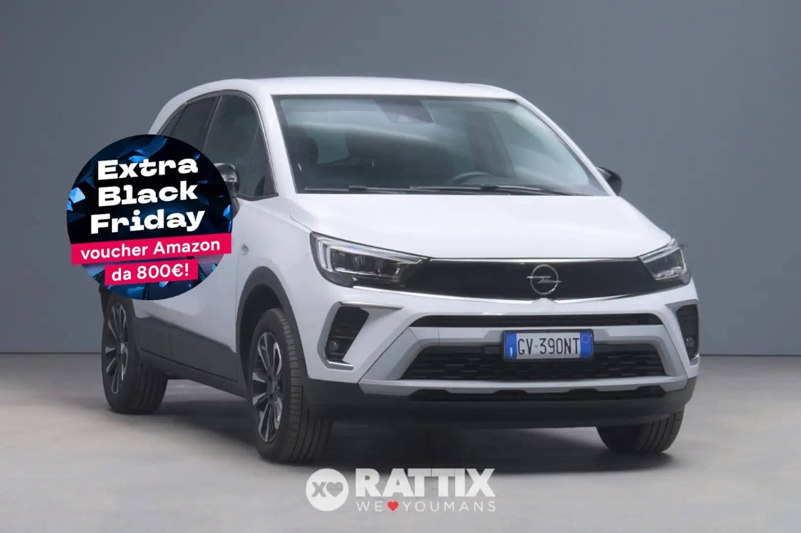Opel Crossland 1.2 130CV Edition AT6 Bianco - 1