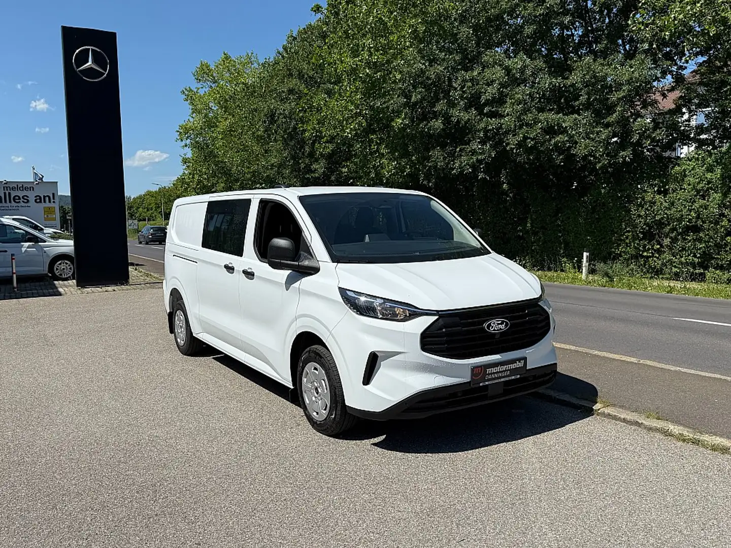 Ford Transit Custom Kasten DK 2,0 EcoBlue L2H1 320 Trend Biały - 2