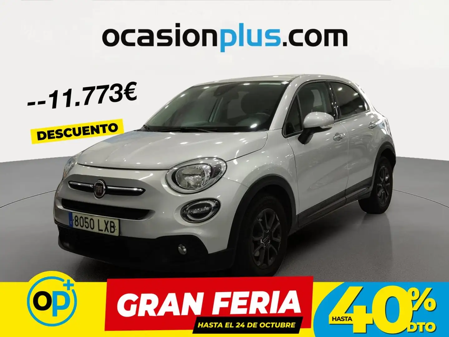 Fiat 500X 1.0 Firefly S&S Connect Gris - 1