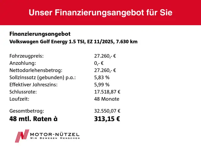 Volkswagen Golf view 13