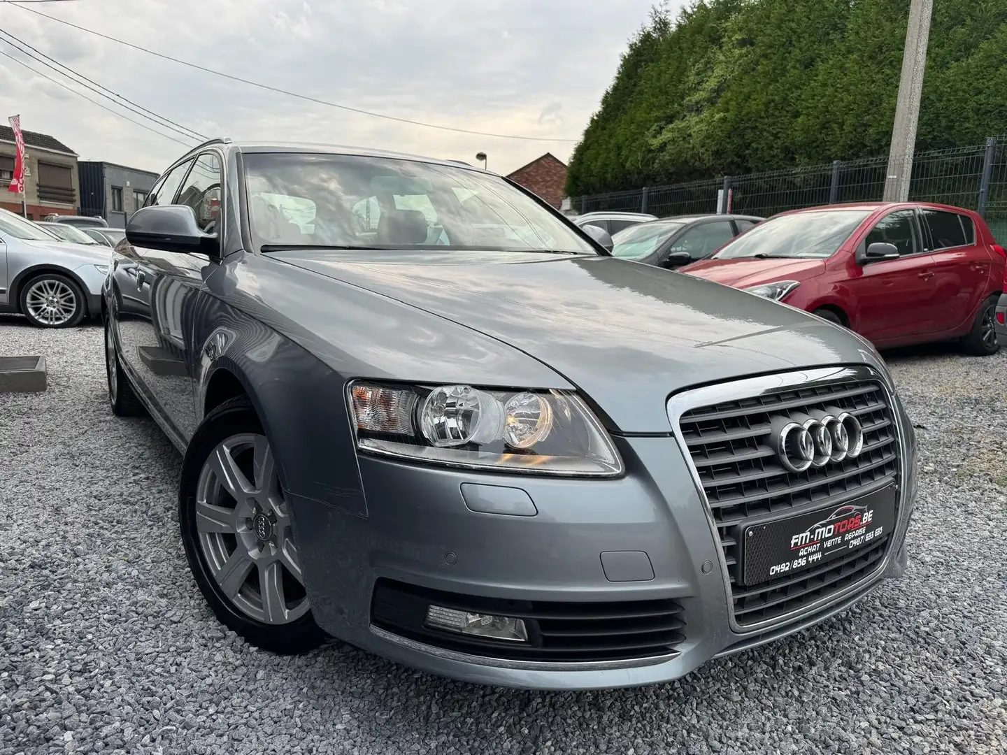 Audi A6 Avant 2.0 TDi DPF Multitronic/ GPS/ Entetien+CT OK Gris - 2