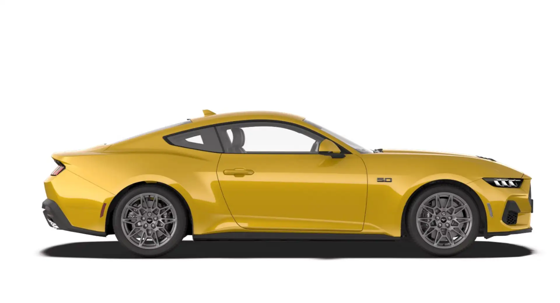 Ford Mustang Fastback 5.0 V8 GT | 2024 MODEL | AUTOMAAT | NU TE Geel - 2