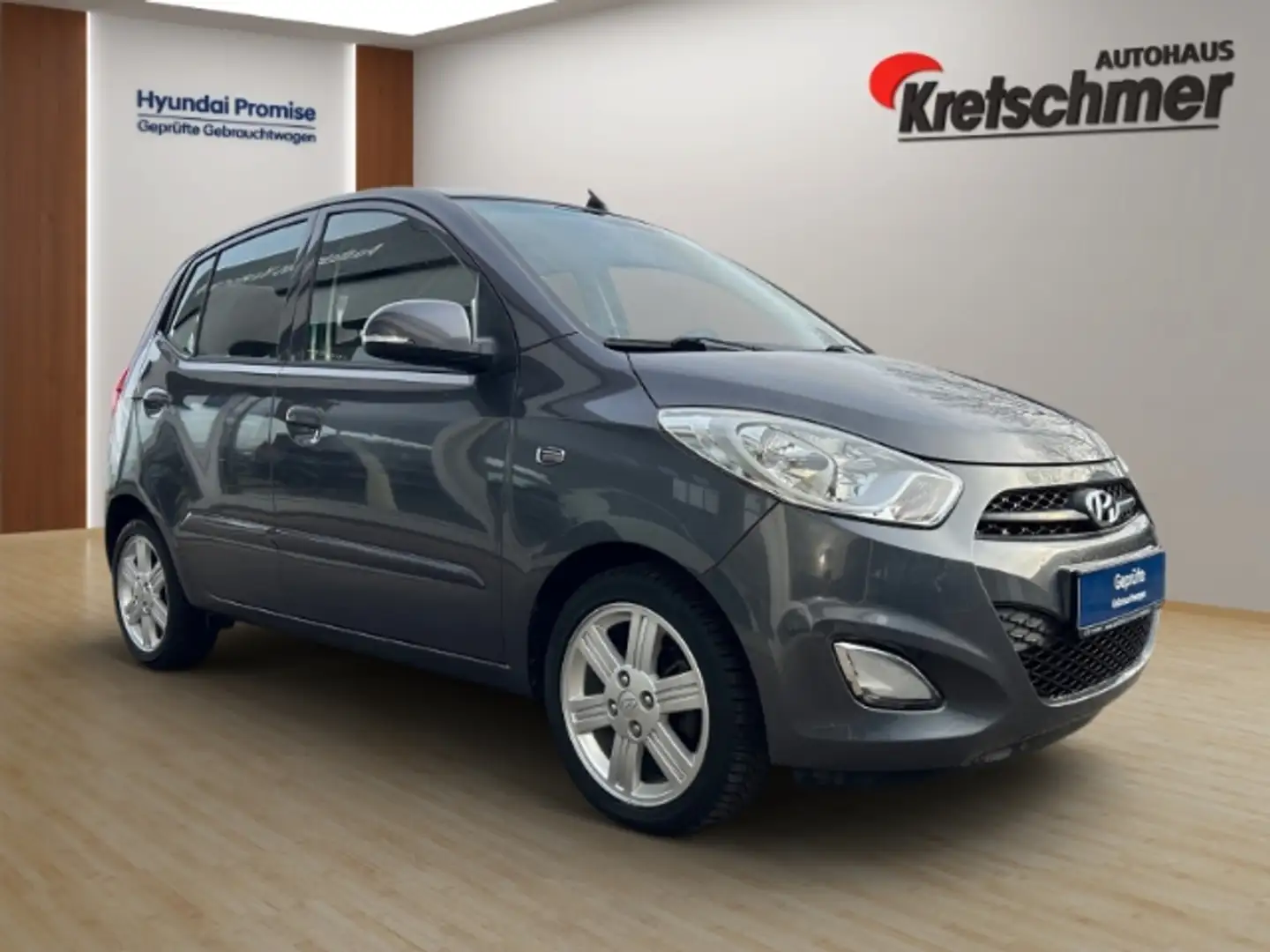 Hyundai i10 5 Star Edition* Klima*El. Fensterheber 1.Hand* Alu Gris - 2