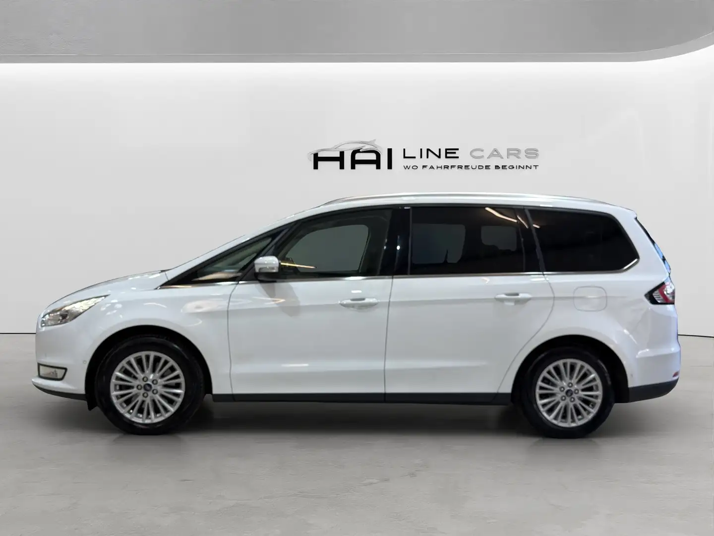 Ford Galaxy Titanium | Navi | AHK | 7 Sitze | Servicegepflegt Weiß - 2
