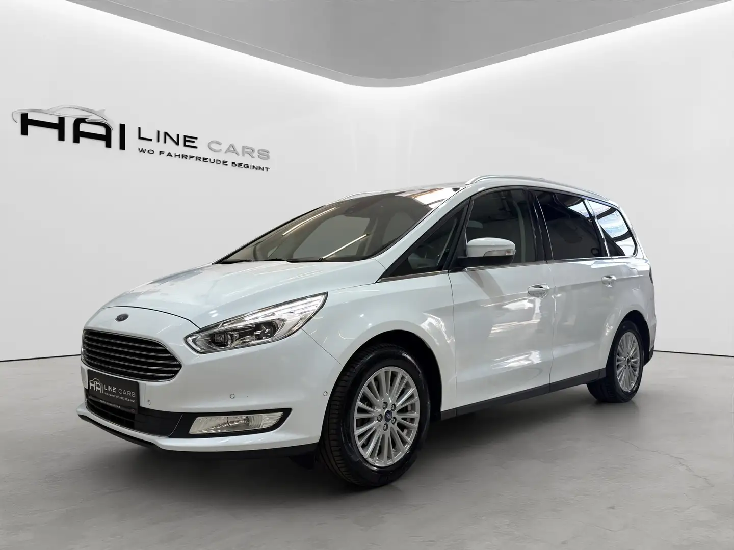 Ford Galaxy Titanium | Navi | AHK | 7 Sitze | Servicegepflegt Weiß - 1