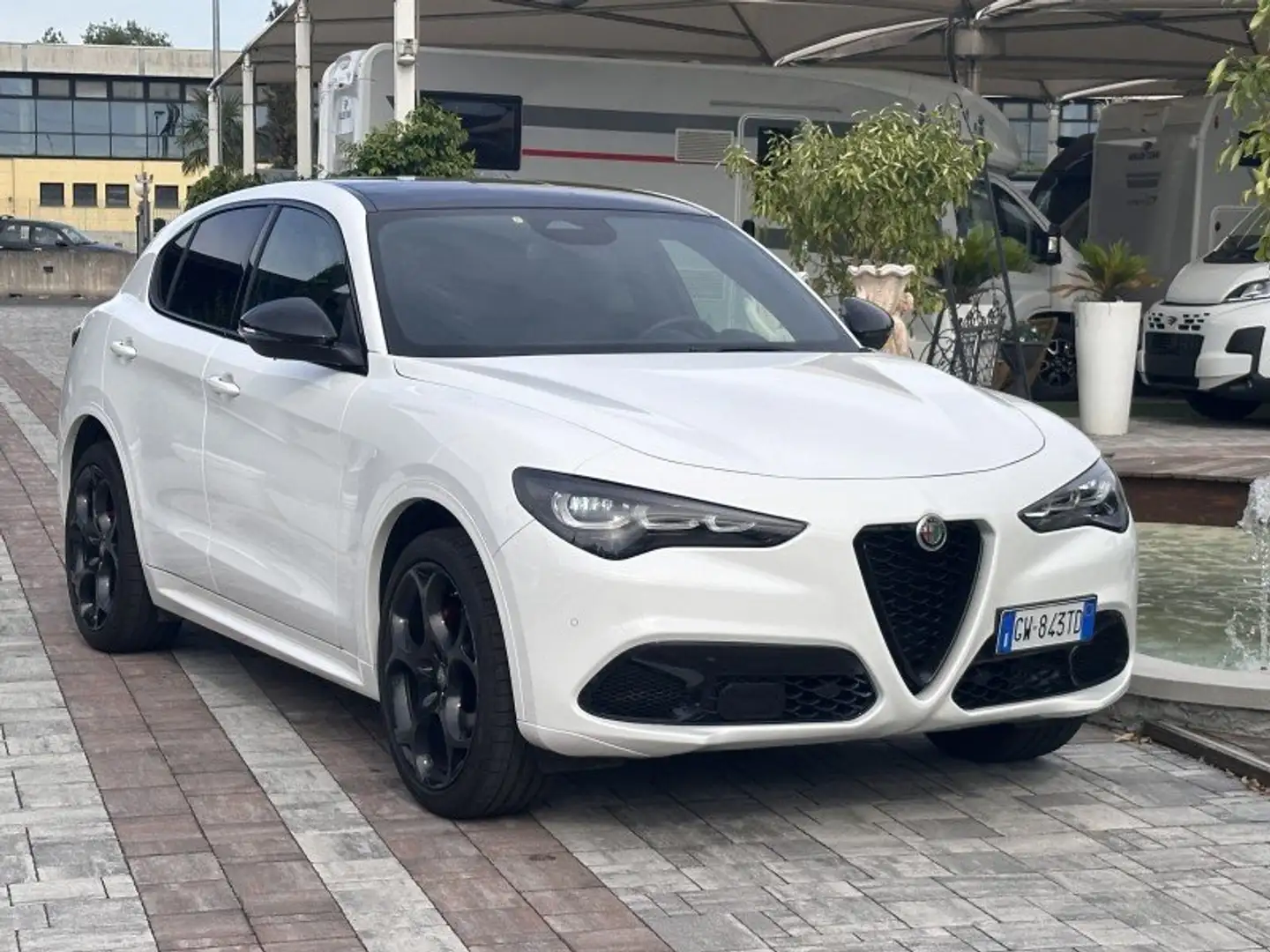 Alfa Romeo Stelvio Stelvio 2023 2.2 t Tributo Italiano Q4 210cv auto Bianco - 1