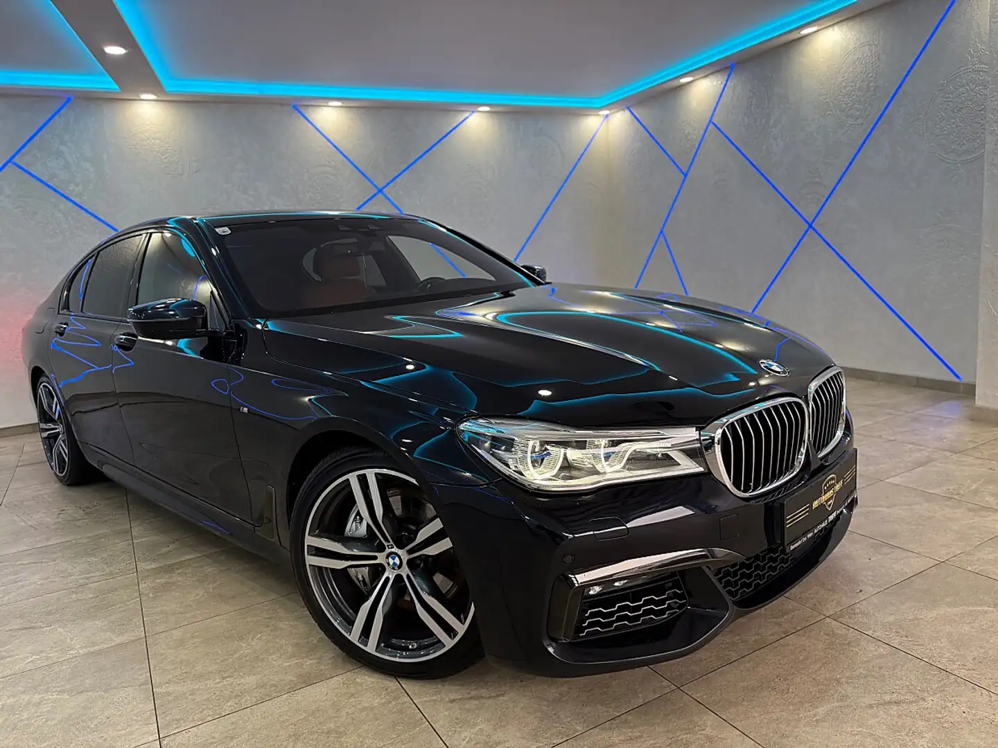 BMW 750 d xDrive Aut.*B&W*SHD*M-SPORT*NIGHT-VISON*LASER... Schwarz - 2