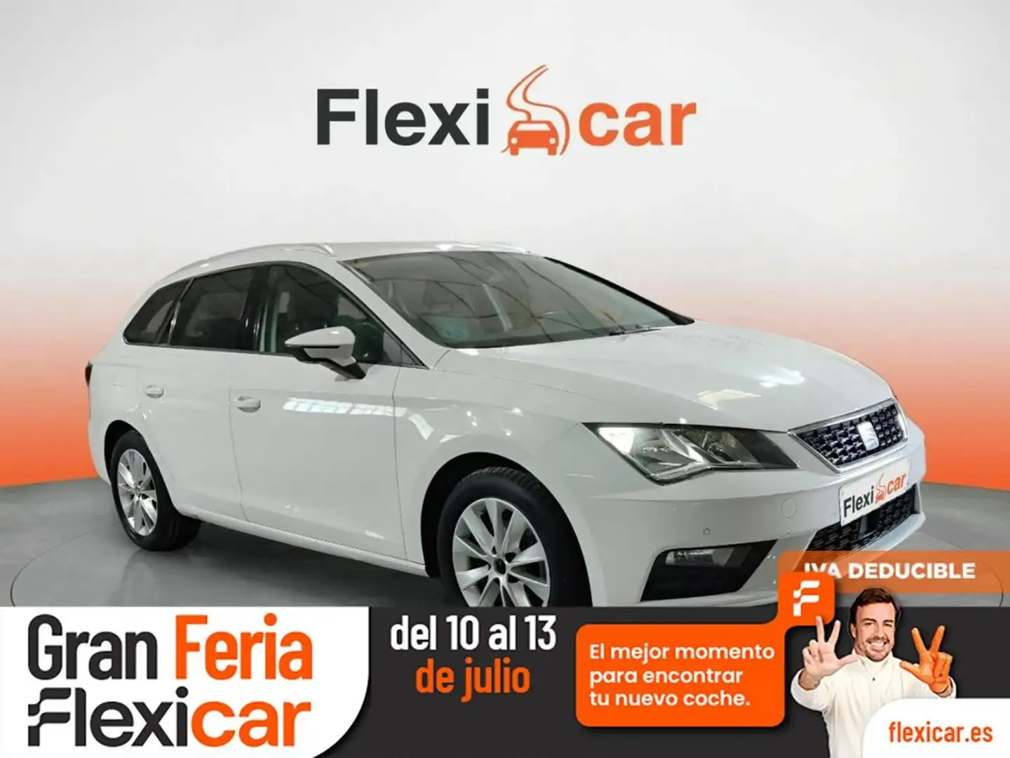 SEAT Leon ST 1.6TDI CR S&S Style 115 Blanco - 1