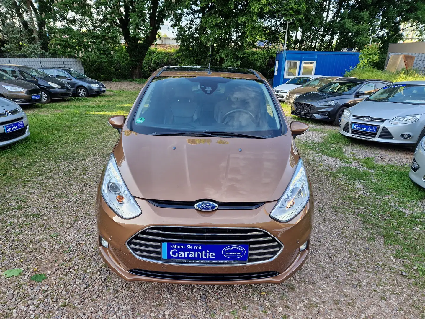 Ford B-Max 89Tkm LED Pano Leder 2Hnd Scheckh TÜVNEU 16" Gold - 2