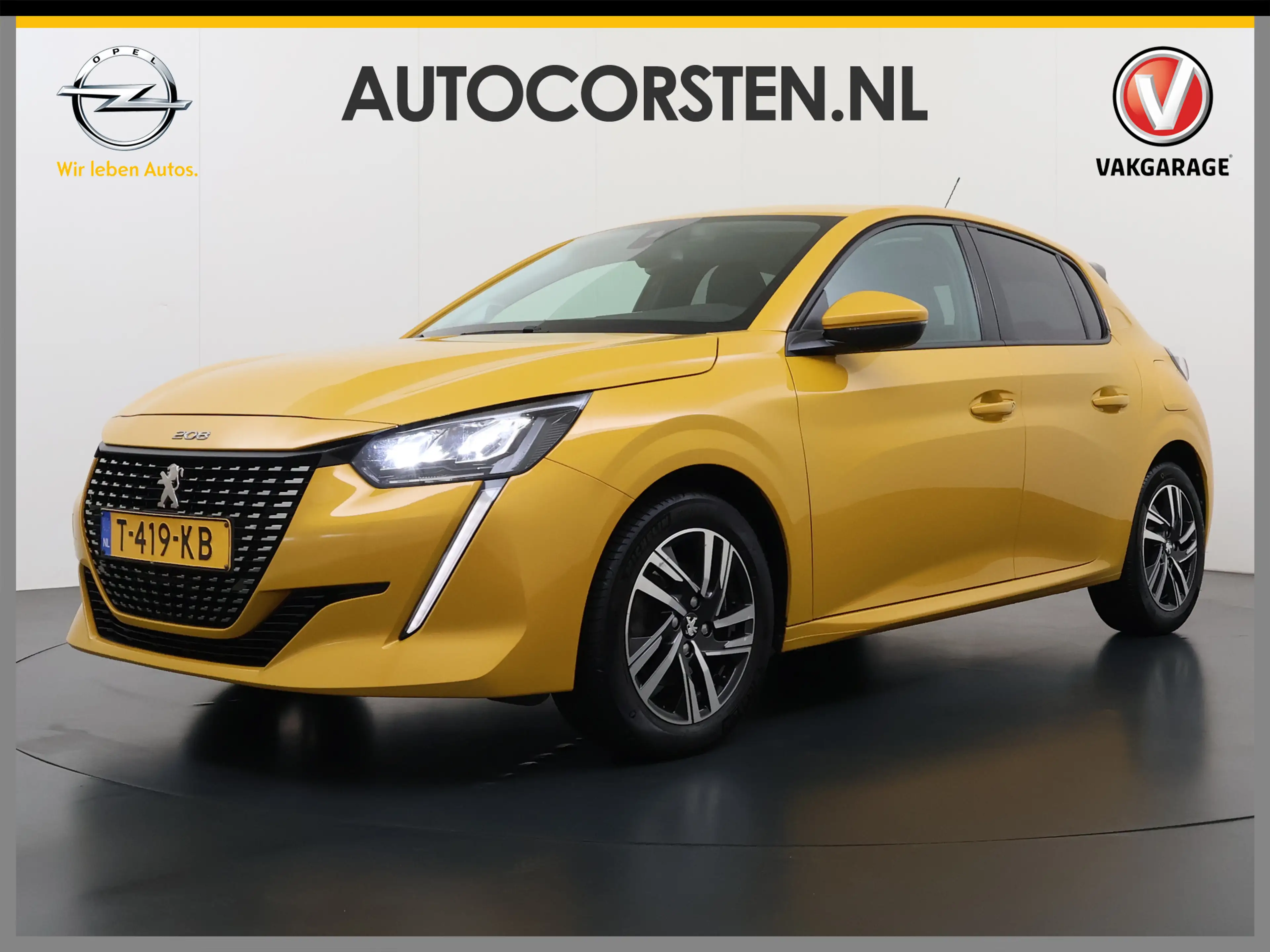 Peugeot 208 5Drs 101PK Automaat GT Pack 3D-Navi 360°Camera Sto