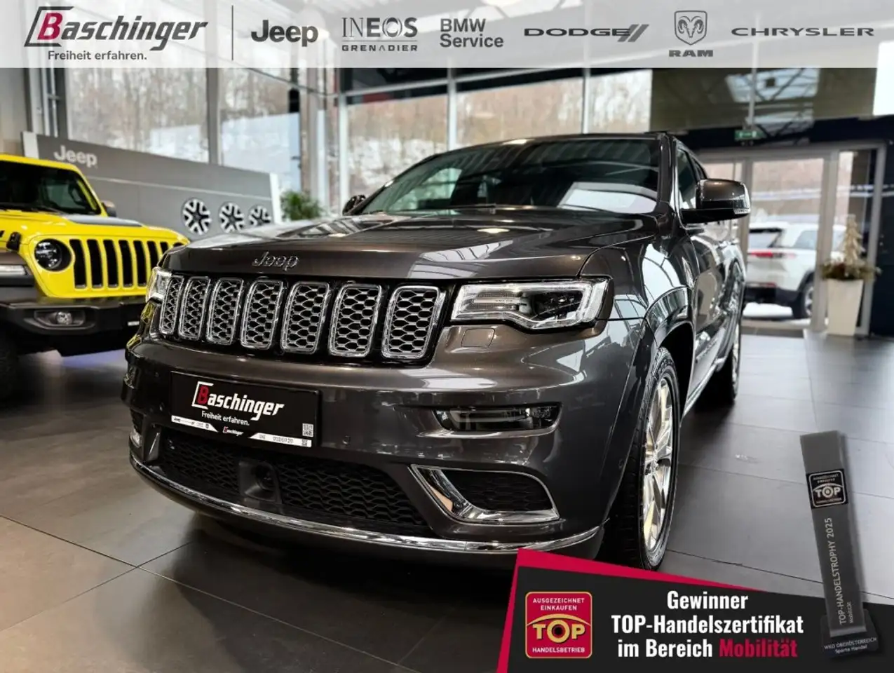 Jeep Grand Cherokee Summit 3.5t Anhängelast