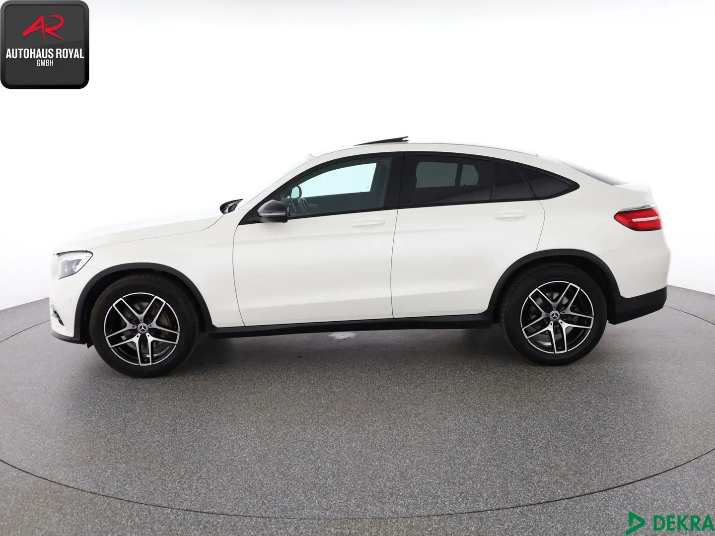 Mercedes-Benz GLC 250 GLC 250 Coupe 4M AMG NIGHT KAMERA,DISTRO,AHK,SH White - 2