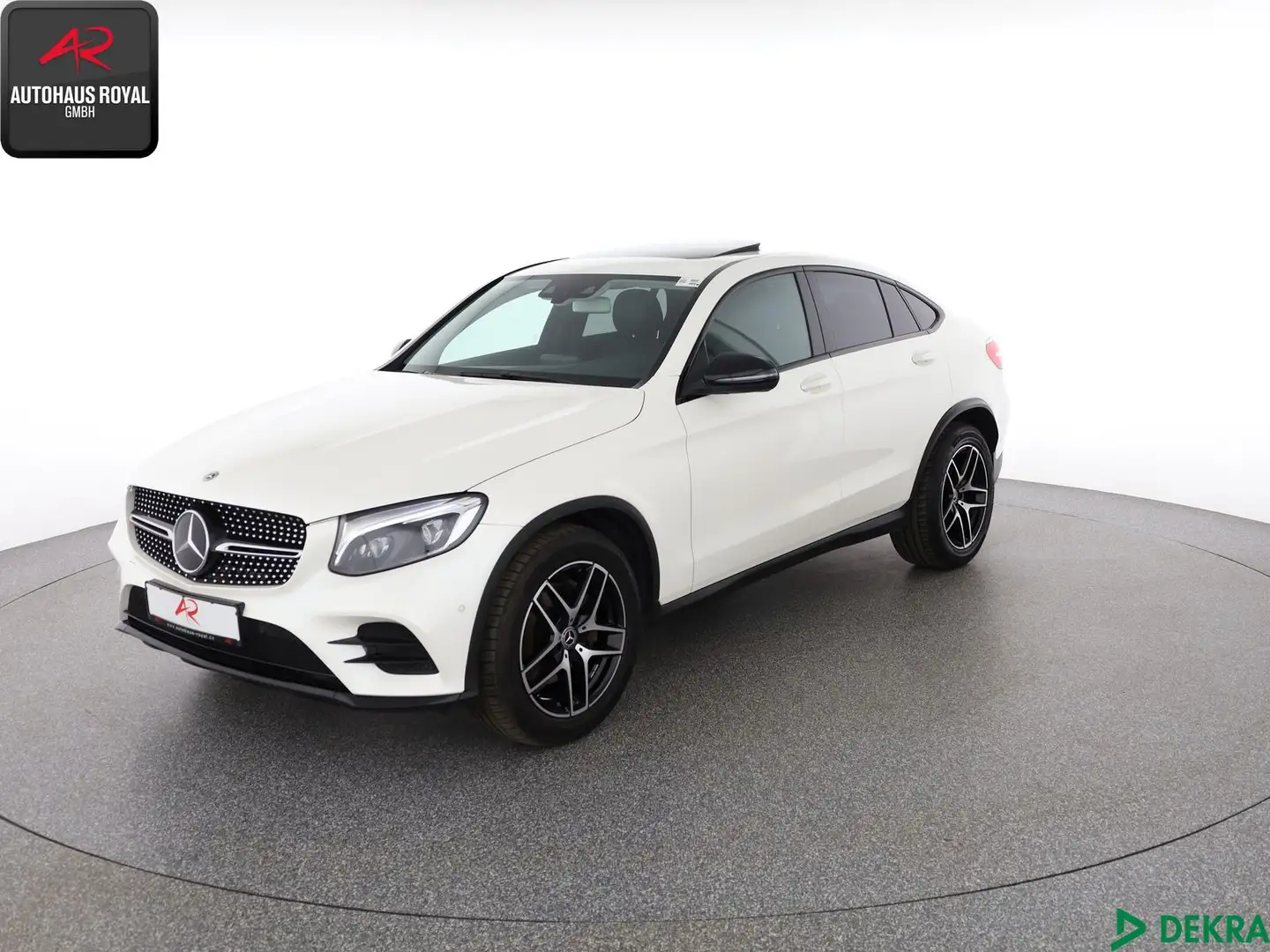 Mercedes-Benz GLC 250 GLC 250 Coupe 4M AMG NIGHT KAMERA,DISTRO,AHK,SH White - 1
