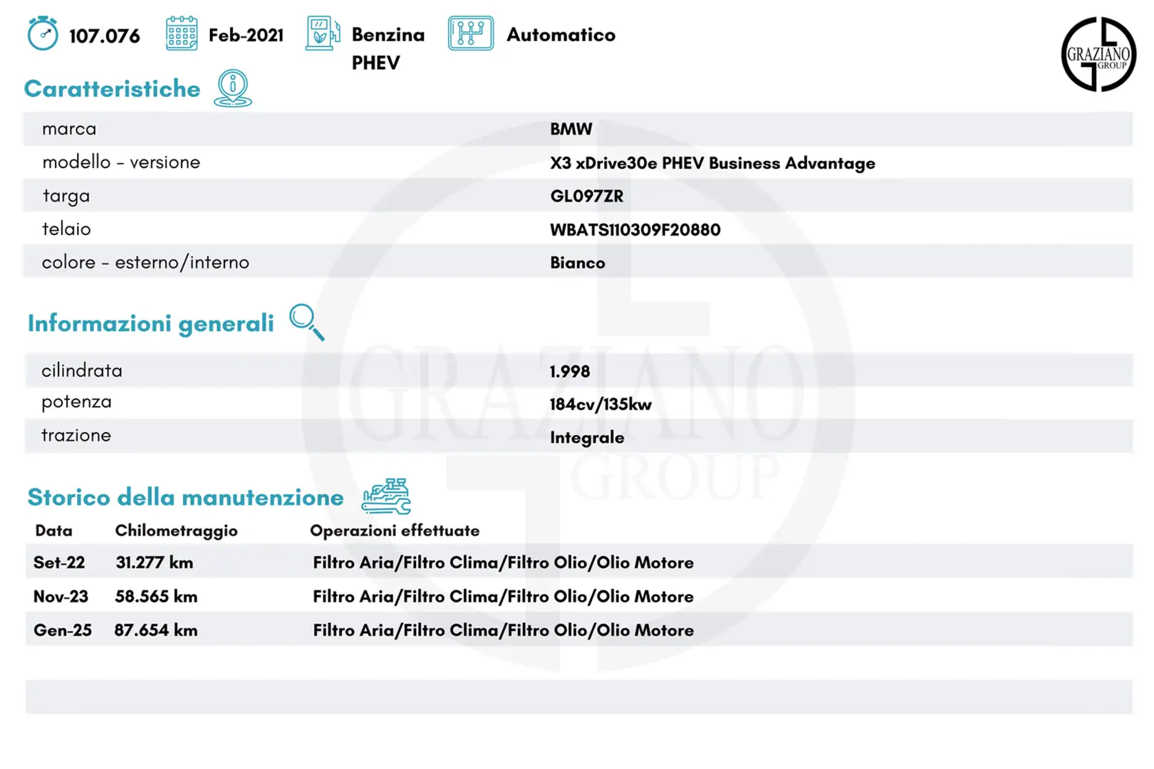 BMW X3 xDrive30e PHEV Business Advantage Wit - 2