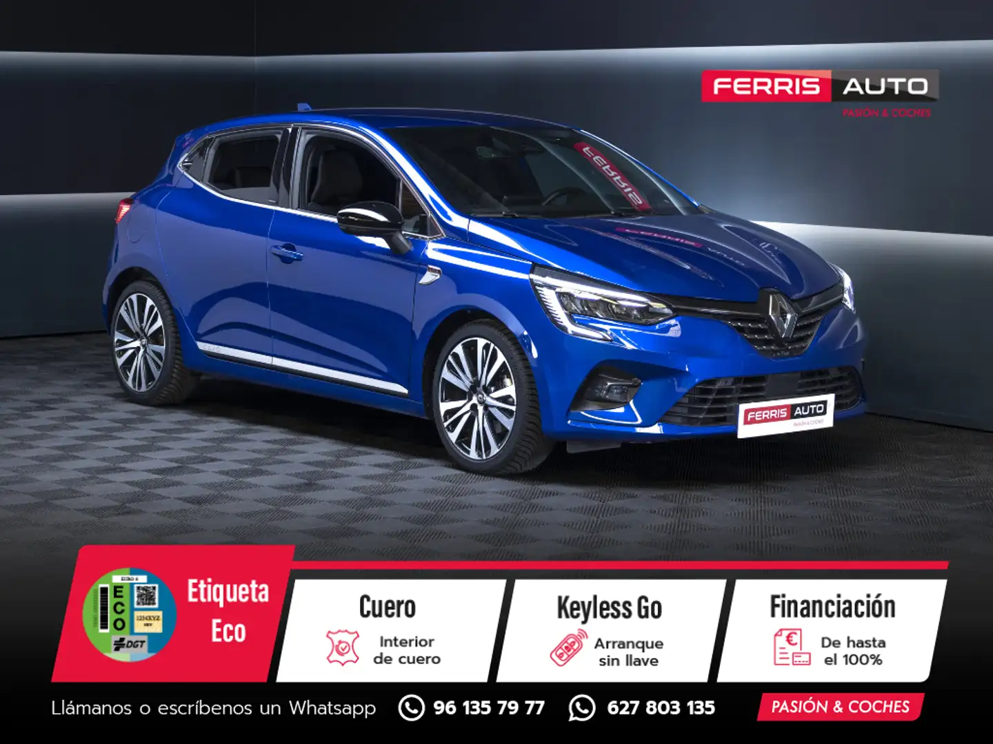Renault Clio E-TECH Híbrido Initiale París 103kW Blau - 1