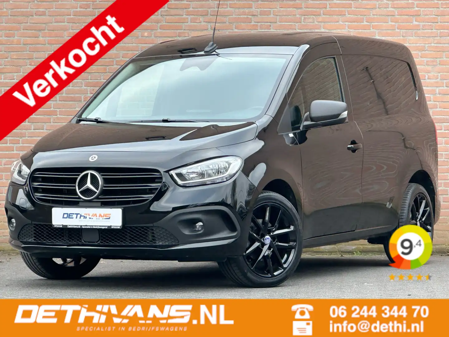 Mercedes-Benz Citan 110CDI / M-BUX / Camera / Cruisecontrol Чорний - 1
