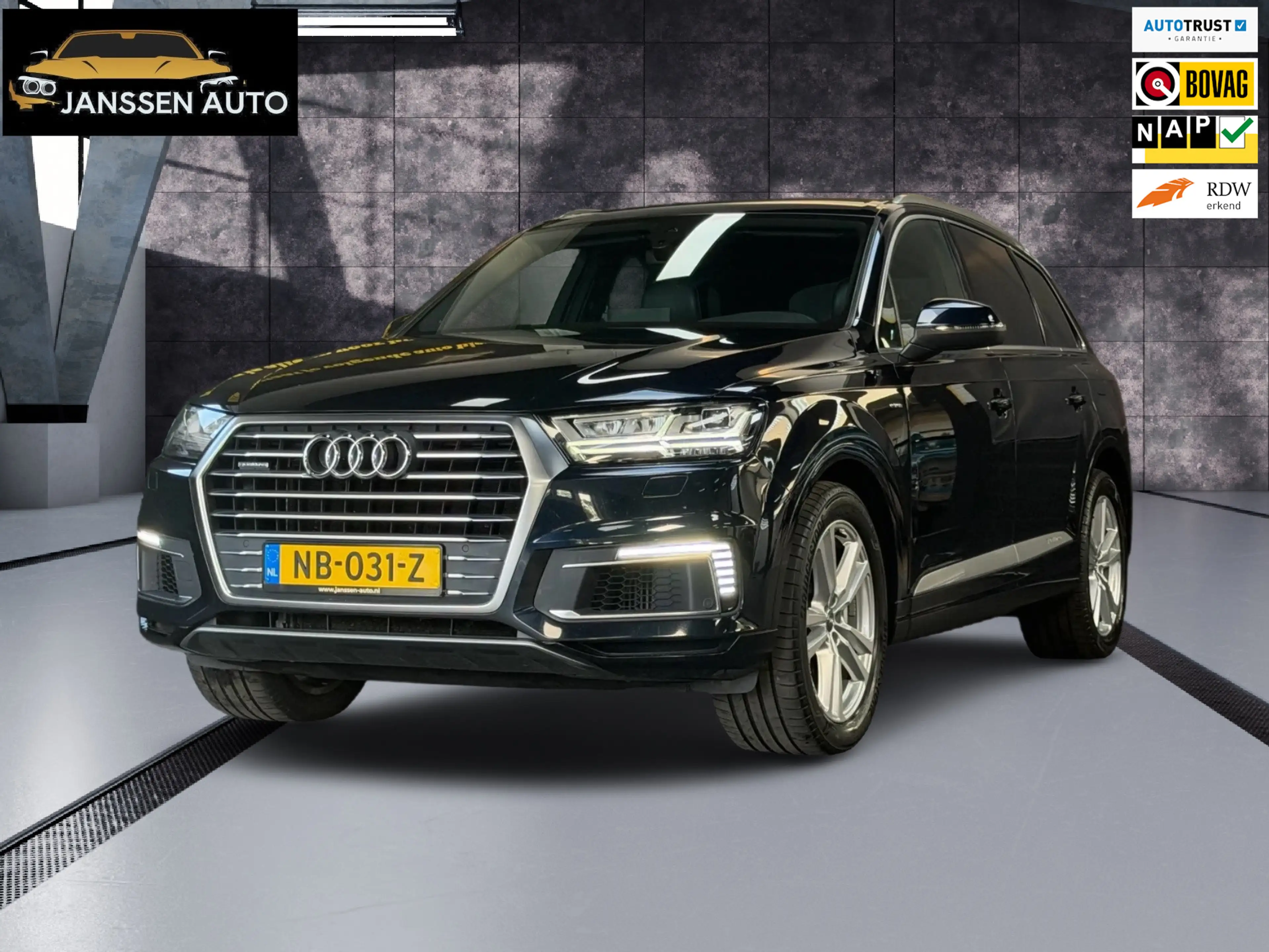 Audi Q7 e-tron 3.0 TDI quattro Sport | S-line interieur | Leder/a