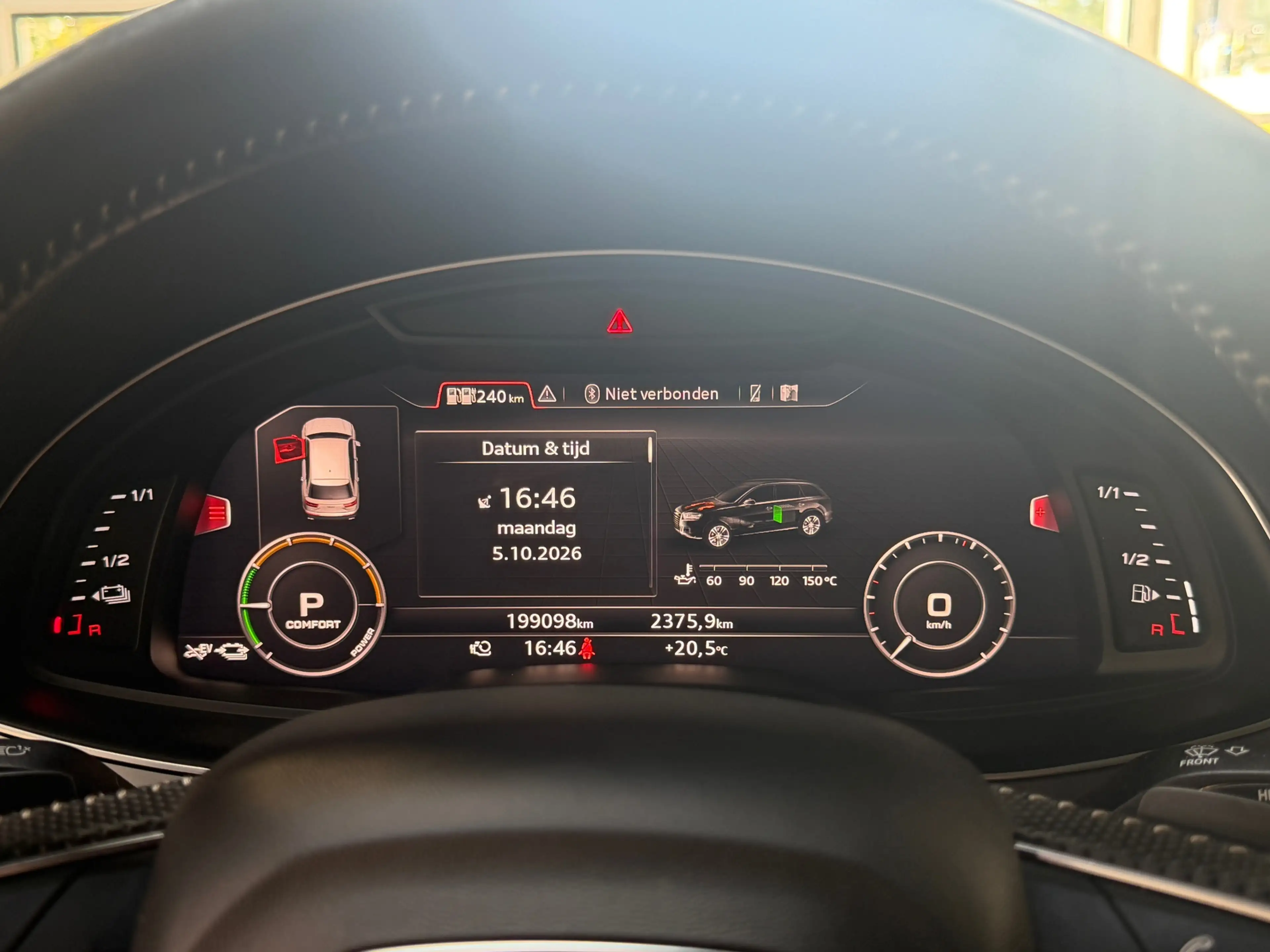Audi Q7 e-tron 3.0 TDI quattro Sport | S-line interieur | Leder/a — photo 12
