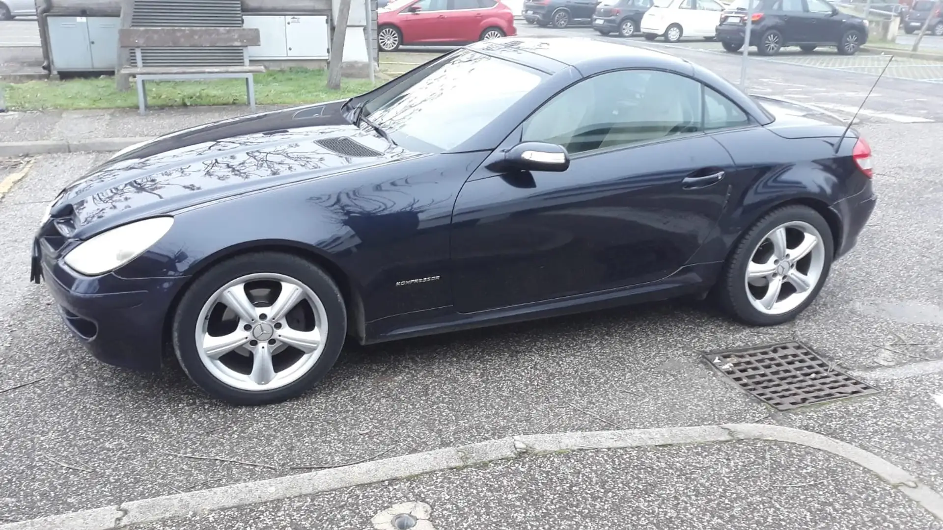 Mercedes-Benz SLK 200 SLK Roadster - R171 k Sport Azul - 1