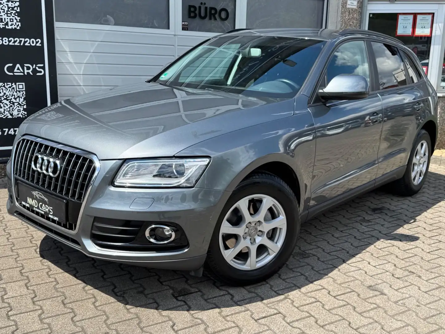 Audi Q5 2.0 TDI XENON/AHK/PDC/GEPFLEGT Gris - 2