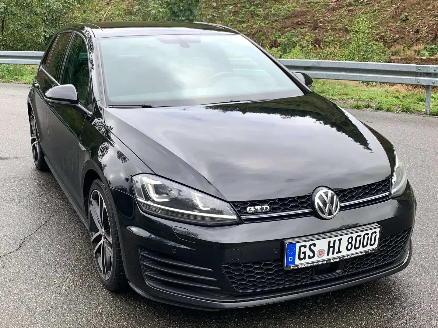 Volkswagen Golf GTD Golf VII neuer Motor mit Garantie erst 1000 km Negro - 1