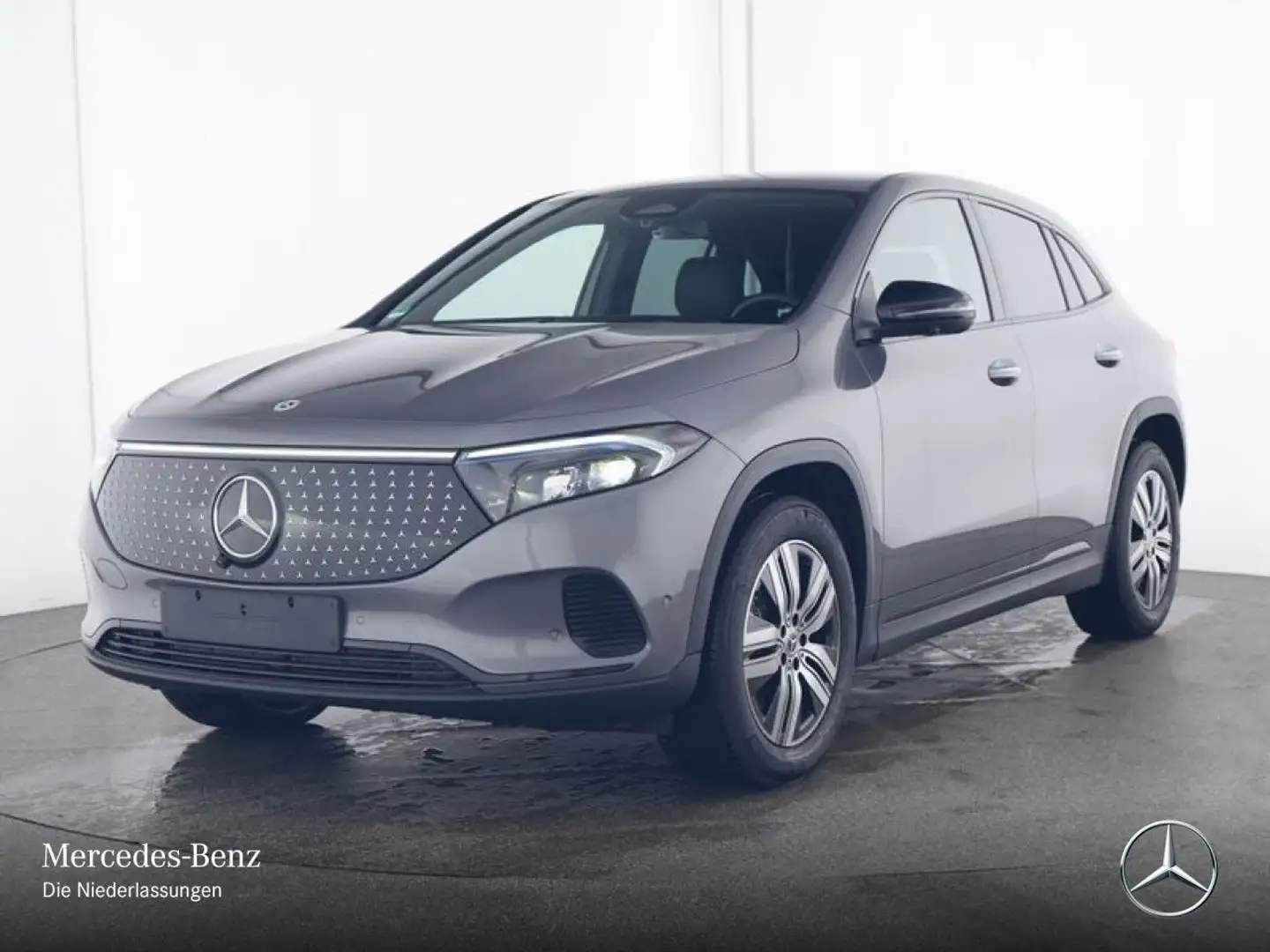 Mercedes-Benz EQA 300 4M ELECTRICART+NIGHT+PLUS-PAKET+360+SPUR Szary - 2
