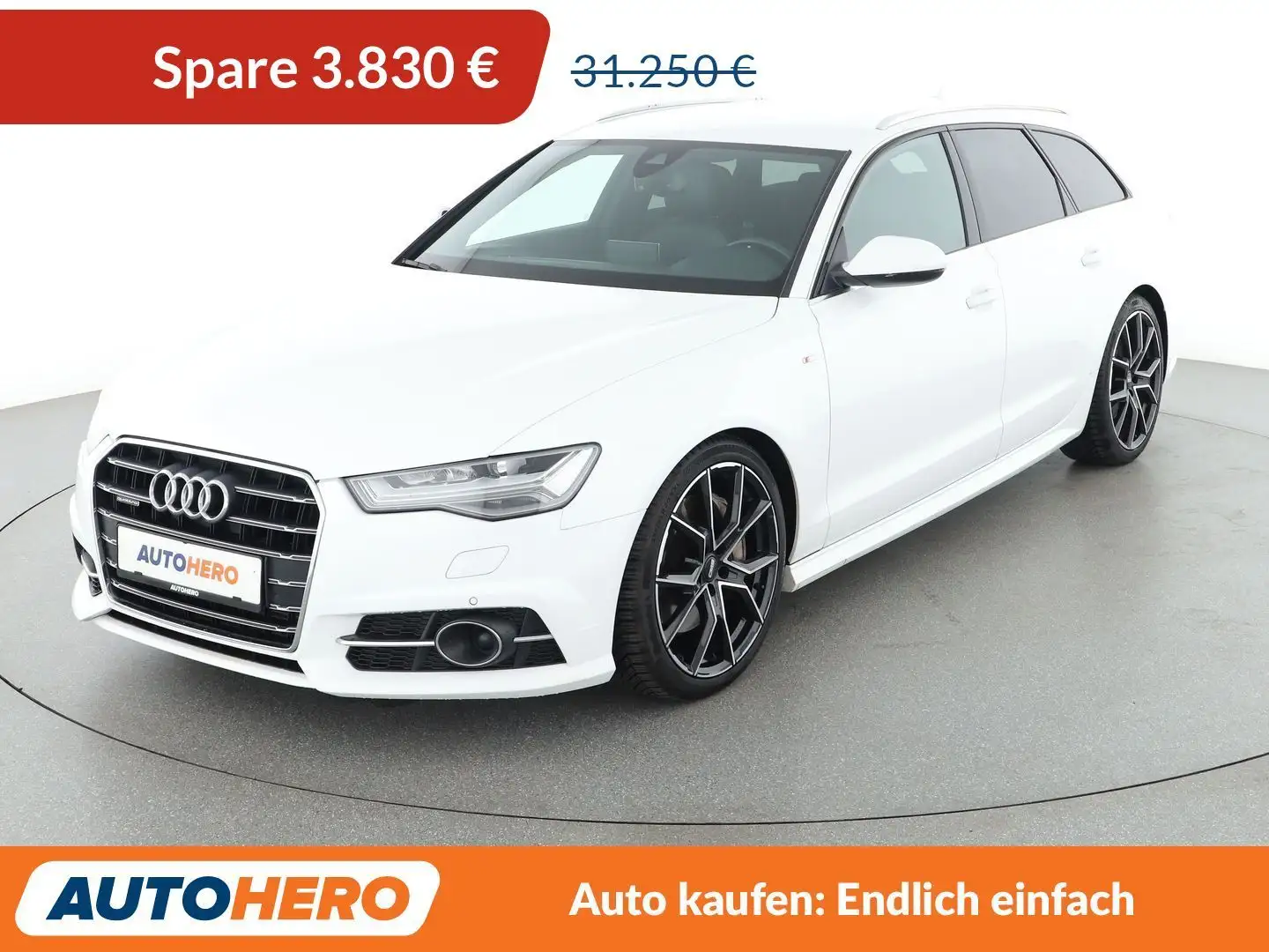 Audi A6 3.0 V6 TDI clean diesel quattro Aut.*NAVI*LED* Alb - 1