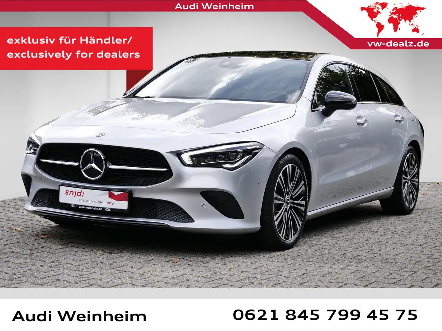Mercedes-Benz Sonstige 220d Automatik AHK Pano uvm Silber - 1