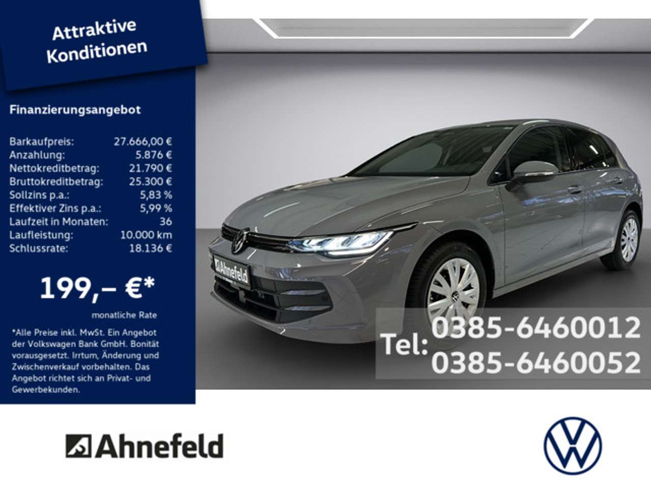 Volkswagen Golf — Volkswagen Golf VIII Life 2.0 TDI 6-Gang AHK