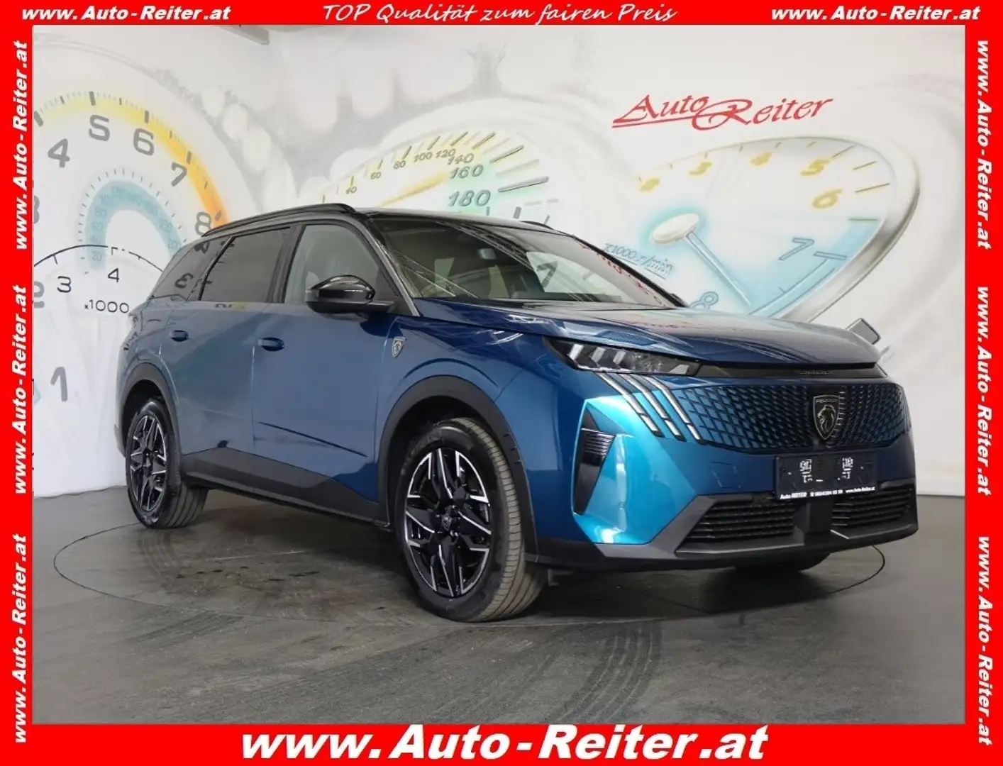 Peugeot 5008 mHEV 136 e-DCS6 GT Aut. *ACC, LED, NAVI, TEILLE... Blau - 1