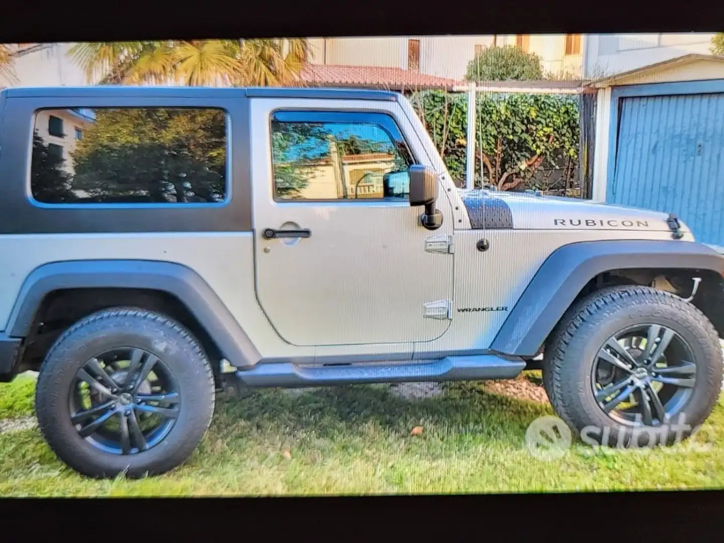 Jeep Wrangler 3p 2.8 crd Rubicon auto dpf Argento - 2