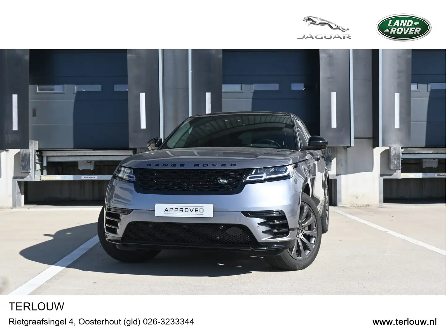 Land Rover Range Rover Velar 2.0 P400e R-Dynamic SE Gris - 1