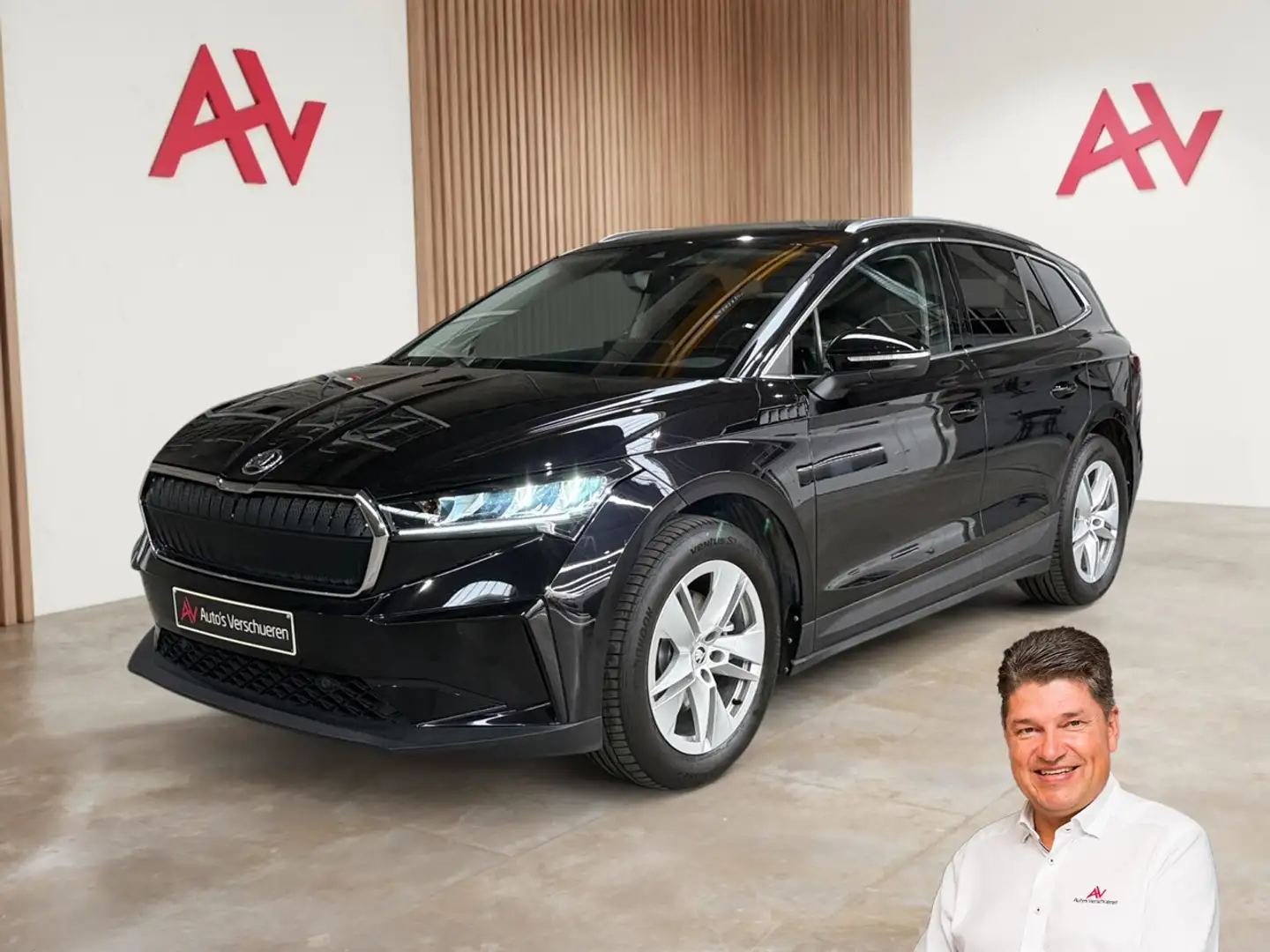 Skoda Enyaq IV 80 ** ACC | Stuurverwarm. | Camera Zwart - 1