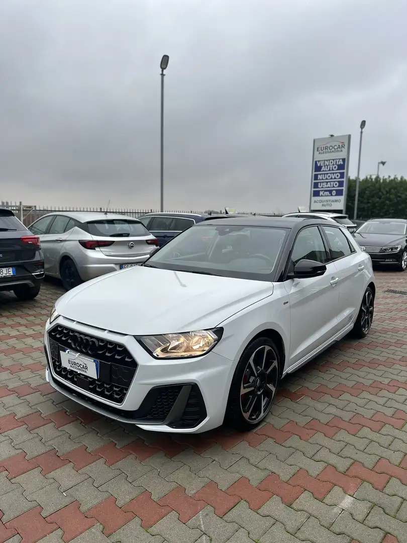 Audi A1 Sportback 40 2.0 tfsi S Line Edition s-tronic 200c Bianco - 1