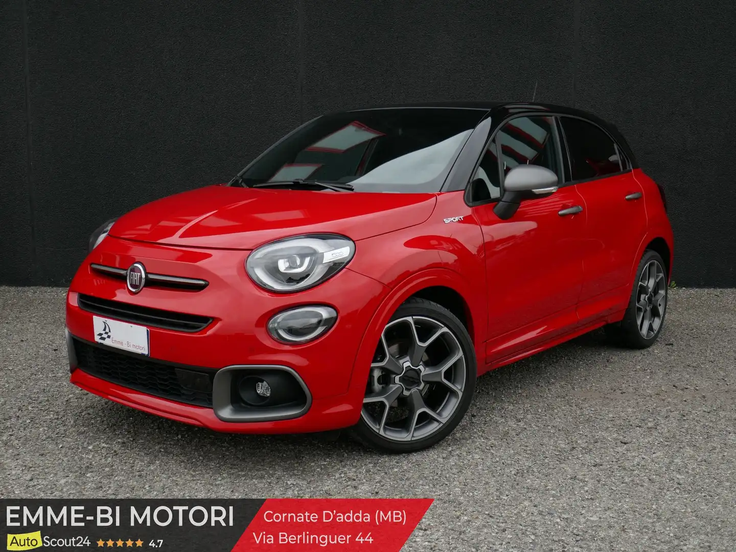 Fiat 500X 500X 1.0 T3 120 CV Sport Rouge - 1