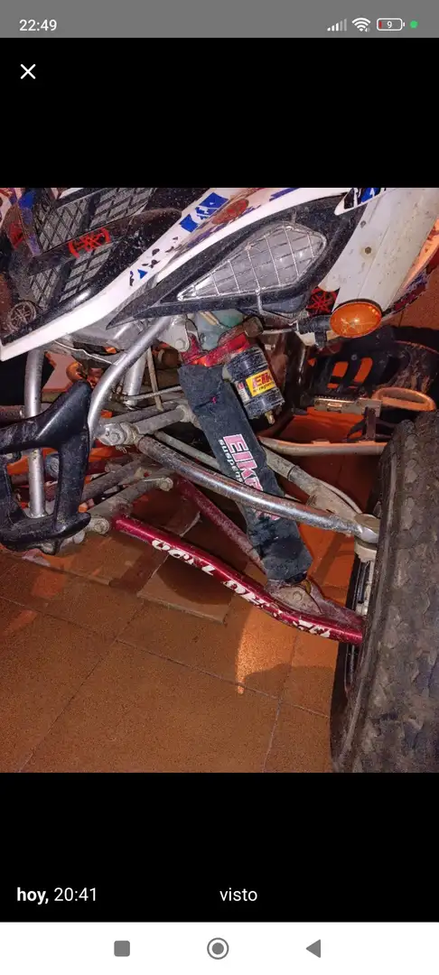 Yamaha Raptor 700 Bleu - 1
