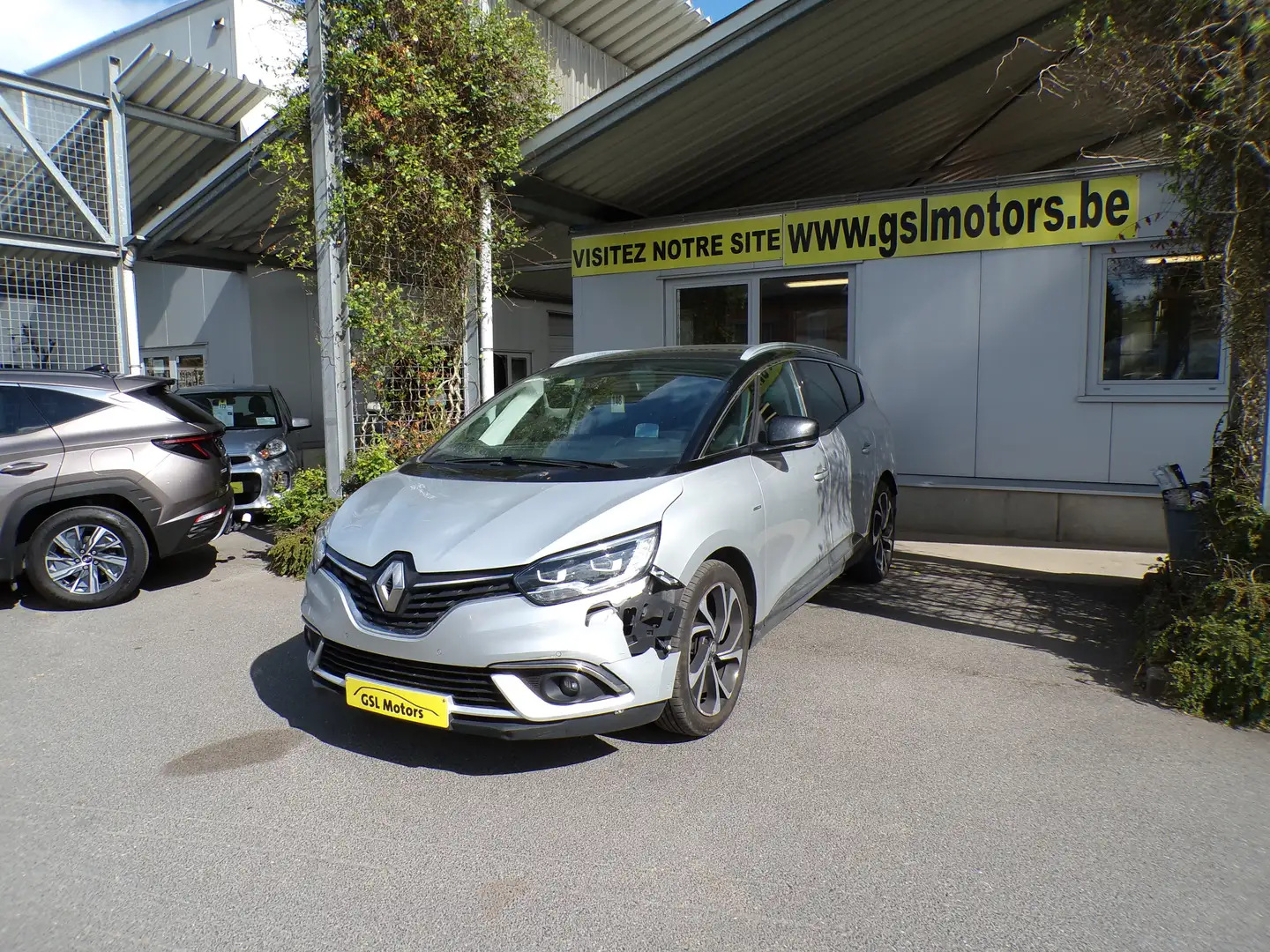 Renault Grand Scenic 1.5 dCi 110cv 7 places gris 01/18 Airco GPS Cruise Gris - 1