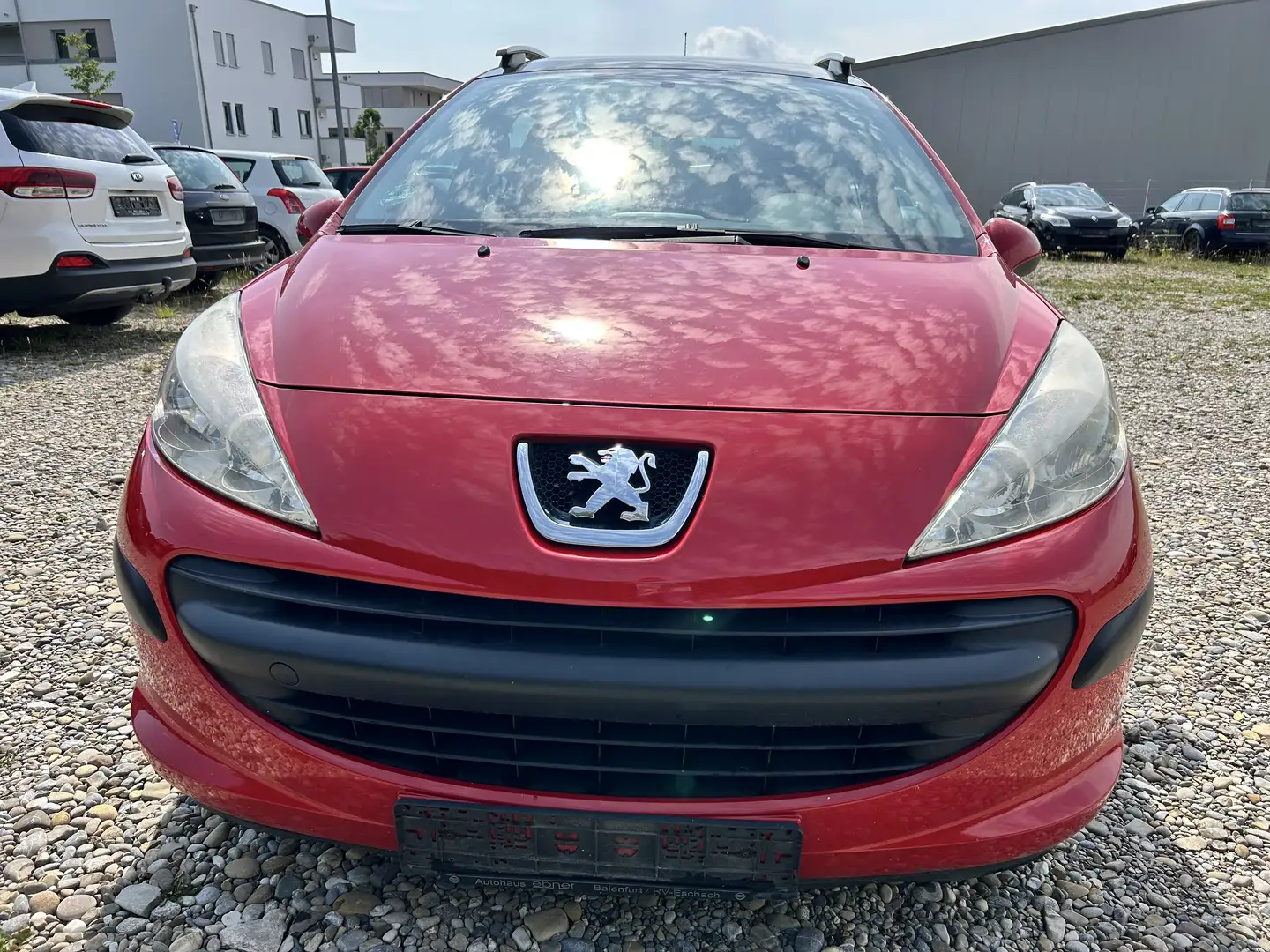 Peugeot 207 SW 95 VTi Tendance Panorama,Klima. Rot - 2