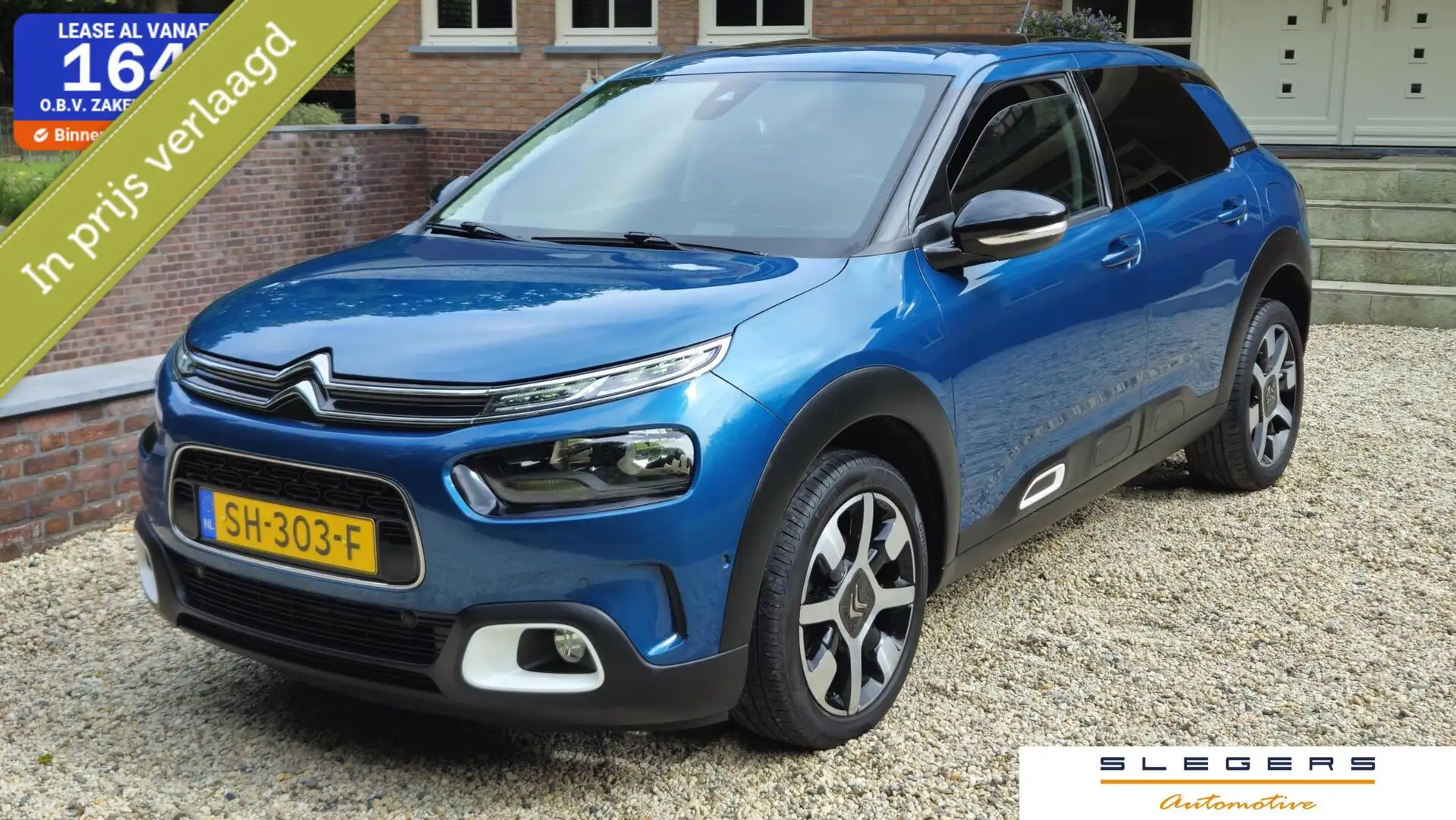 Citroen C4 Cactus 1.2 PureTech Business Trekhaak Navigatie Blauw - 1