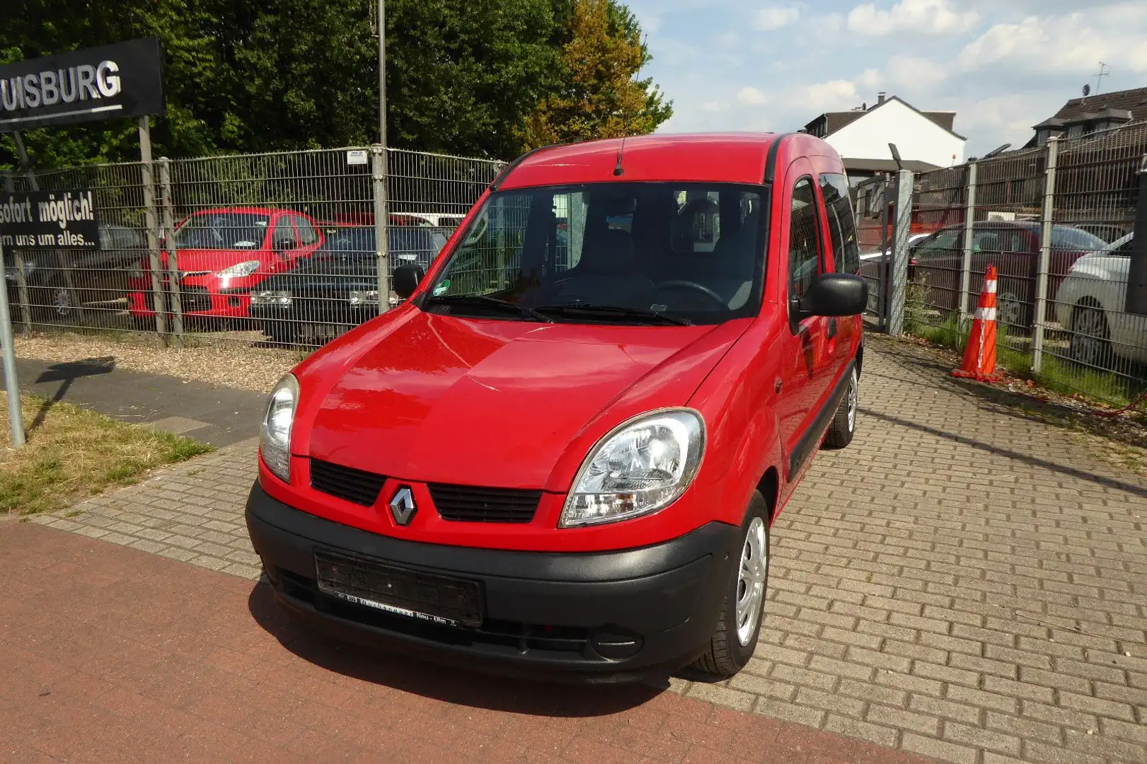 Renault Kangoo Authentique/ 90.000Tkm/ AHK/ TOP! Червоний - 1