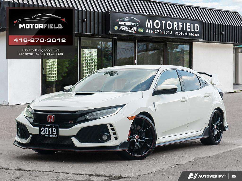 2019 Honda Civic Manual *White/Red, 306HP, Loaded*