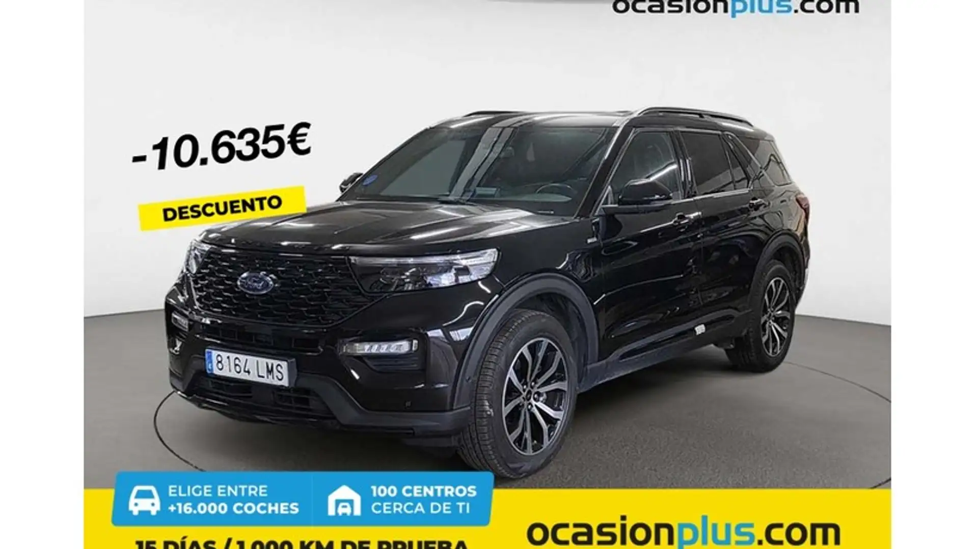 Ford Explorer 3.0 PHEV ST-Line AWD 450 Чёрный - 1