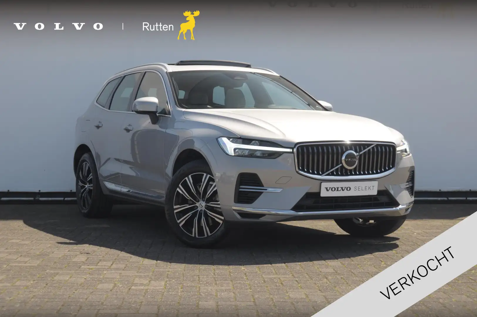 Volvo XC60 T6 350PK Automaat Inscription / Long range / Adapt Grijs - 1