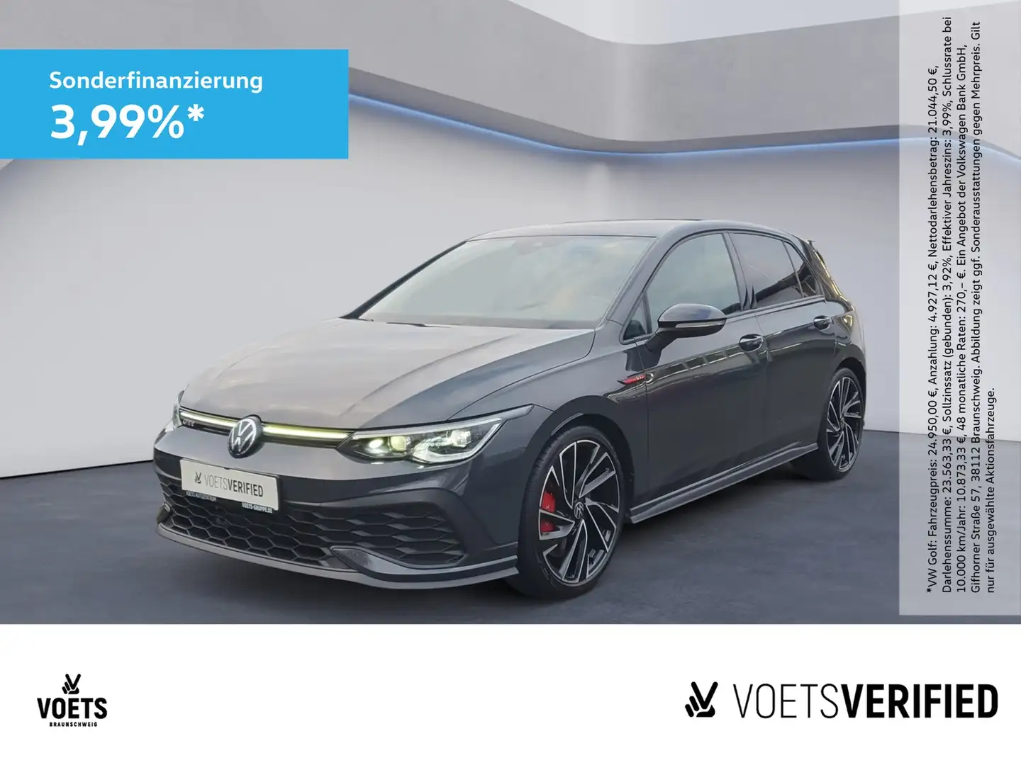 Volkswagen Golf VIII GTI Clubsport 2.0 TSI DSG MATRIX-LED+RearV... Grau - 1