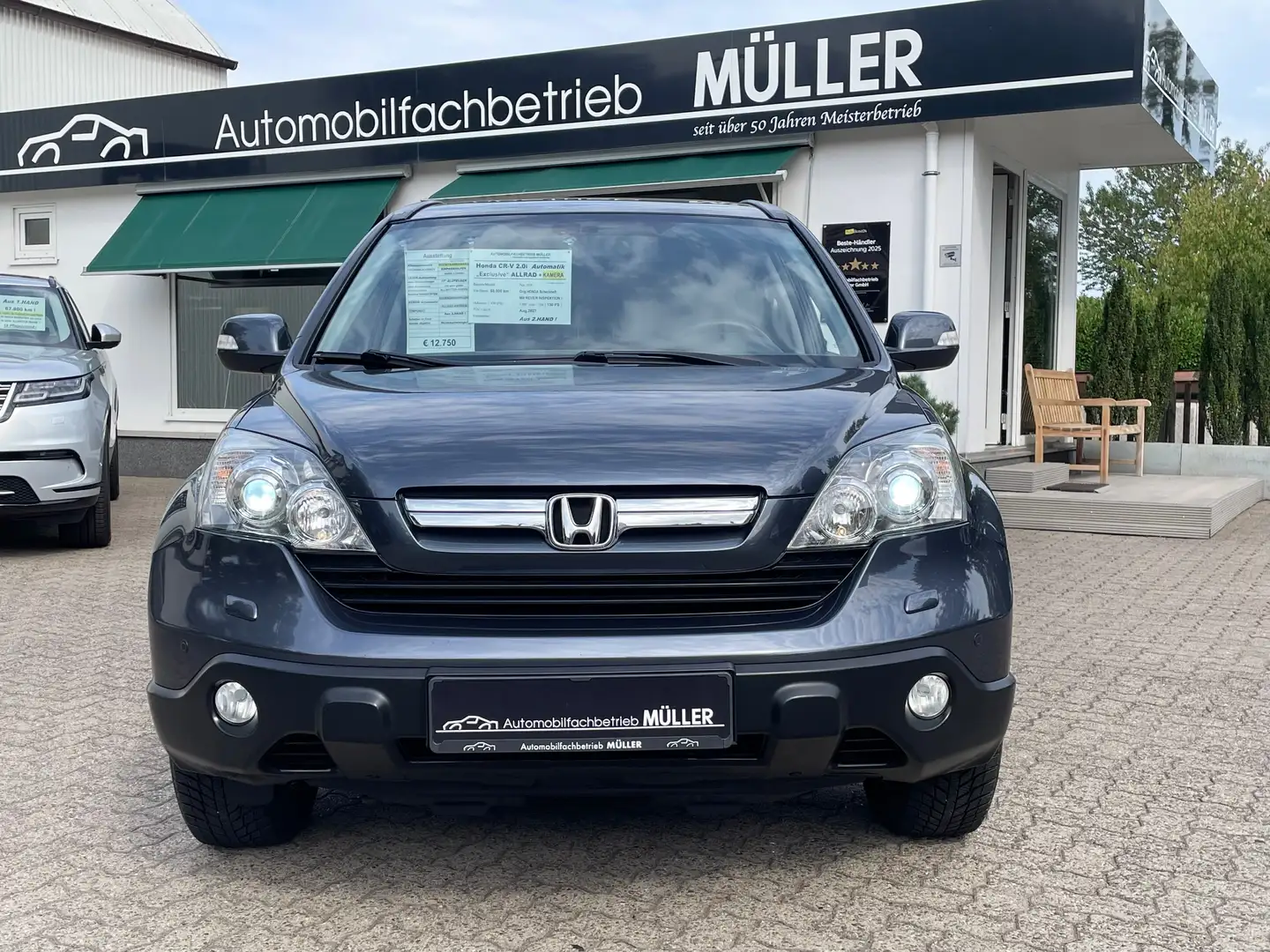 Honda CR-V 2.0i-Excl.AUTOM."ALLRAD"+LEDER+KAMERA+Xenon+NAVI Grau - 2