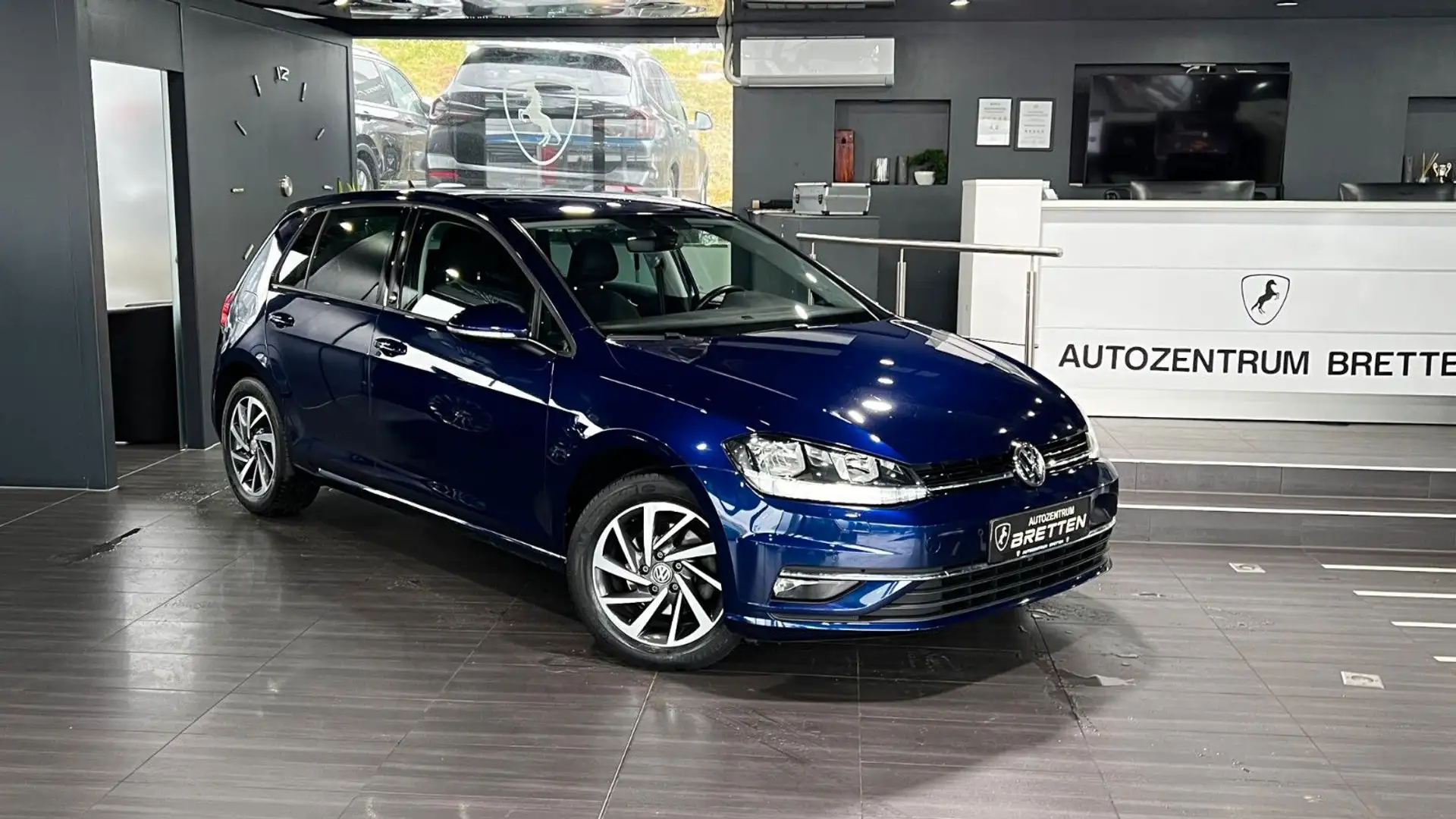 Volkswagen Golf VII 1.4 TSI Lim. Sound*Navi*ACC*SHZ *AHK Blau - 1