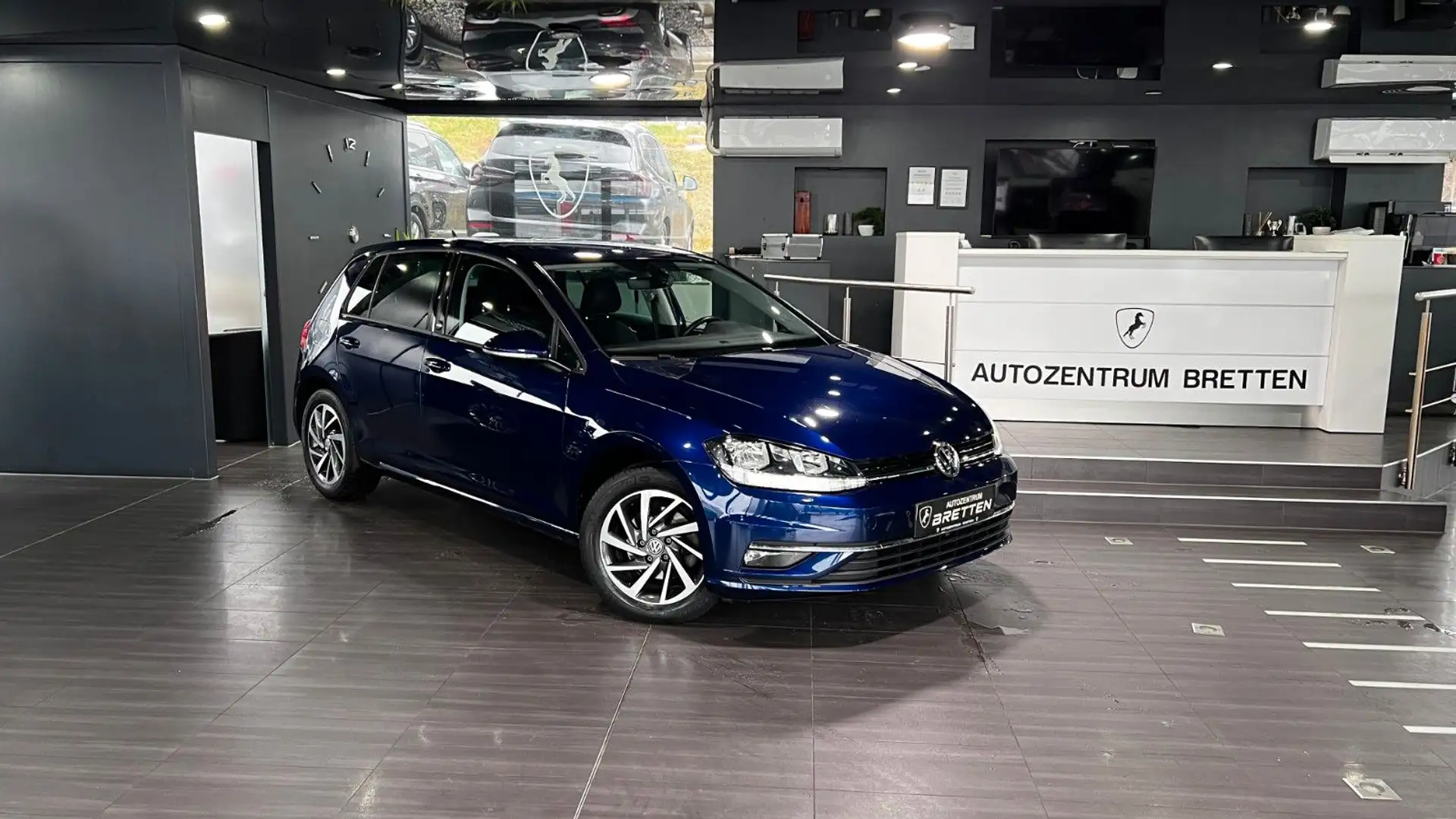 Volkswagen Golf VII 1.4 TSI Lim. Sound*Navi*ACC*SHZ *AHK Blau - 2